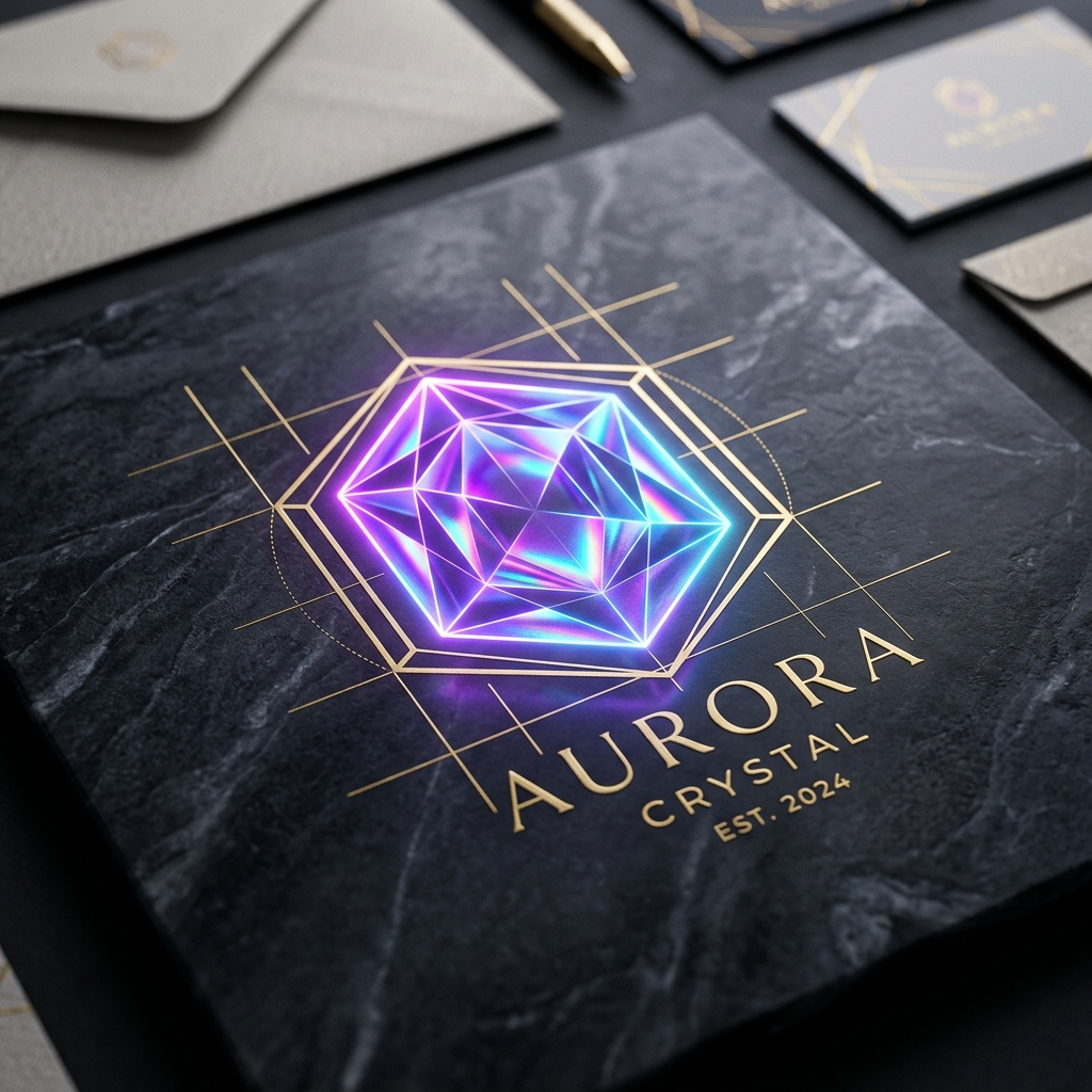 Logo em construção no design